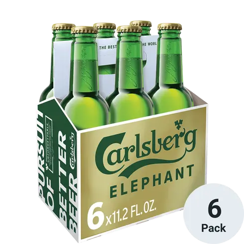 Carlsberg Elephant 6pk-11oz btls TO