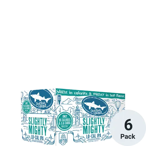 Dogfish Head Slightly Mighty IPA 6pk-12oz cans TO