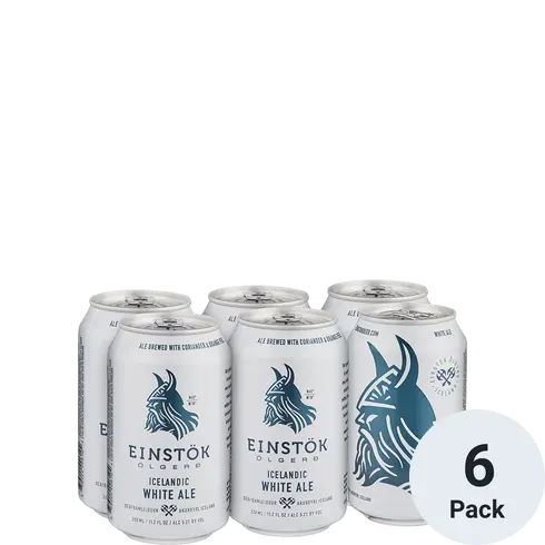 Einstok Icelandic White Ale 6pk-11oz cans