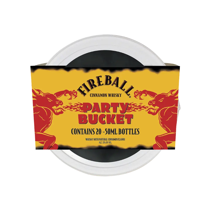 Fireball Cinnamon Whisky Party Bucket 50ml gift