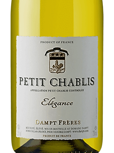 Vignoble Dampt Freres Chablis Elegance 750ml TO