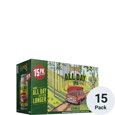 Founders All Day IPA 15pk-12oz cans TO