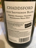 Chaddsford Sauvignon Blanc 750ml TO
