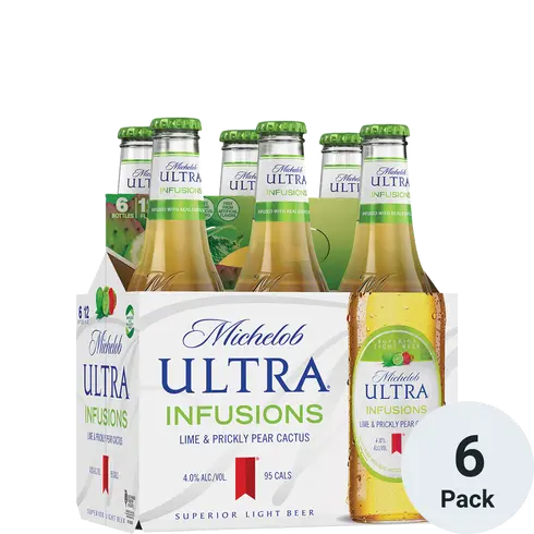 Ultra Infusions Lime & Pear 6pk 12oz TO
