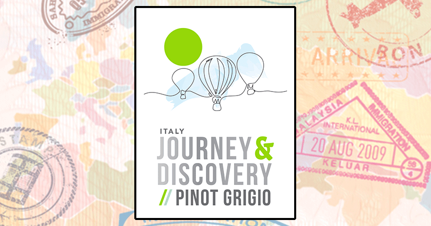Journey and Discovery Pinot Grigio Rubicone