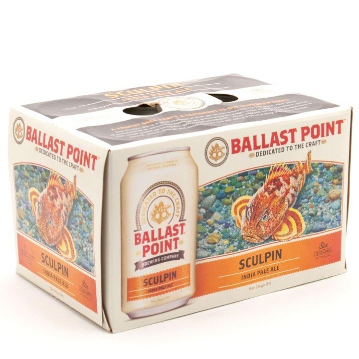 Ballast Point Sculpin IPA 6pk 12oz can TO