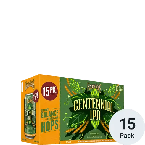 Founders Centennial IPA 15pk-12oz cans TO
