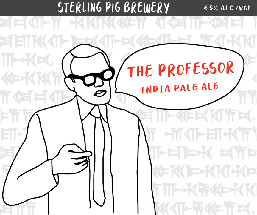 Sterling Pig Retro Series Professor 4pk 16-oz can