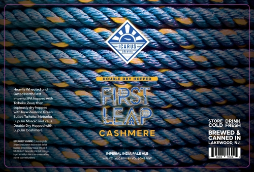 Icarus Brewing DDH First Leap 4pk 16-oz can TO