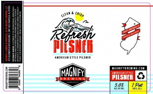 Magnify Refresh Pilsner 4pk 16-oz can
