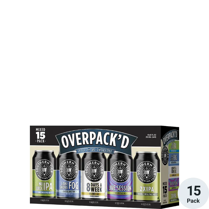 Southern Tier Overpack'd Variety 15pk-12oz cans TO