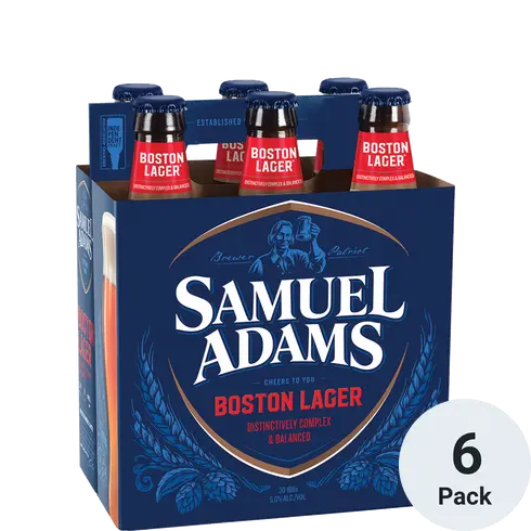 Samuel Adams Boston Lager 6pk-12oz btls TO