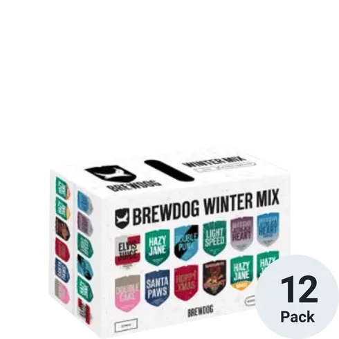 Brewdog Winter Mix Pack 12pk-12oz cans TO