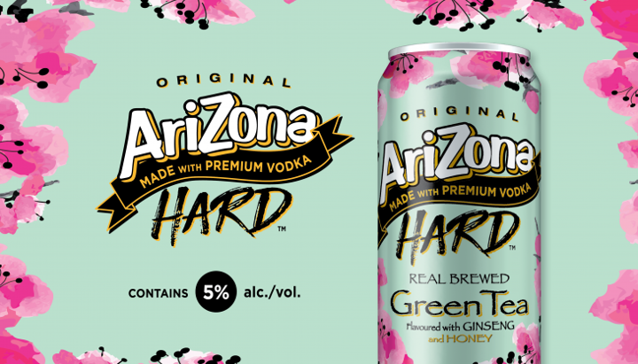 Arizona Hard Green Tea 12pk 12oz can TO