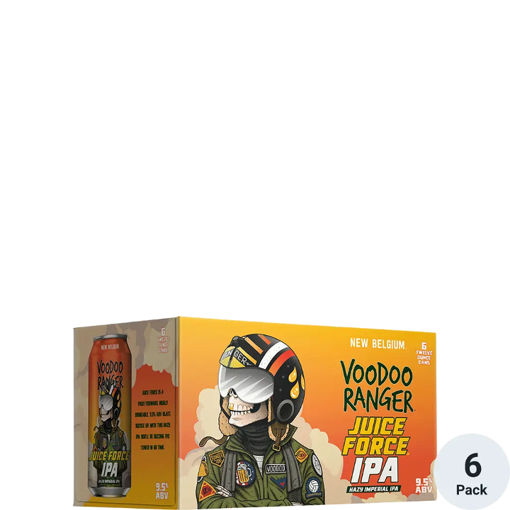 New Belgium Voodoo Ranger Juice Force Hazy Imperial IPA TO