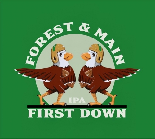 Forest and Main First Down 4pk 16oz can