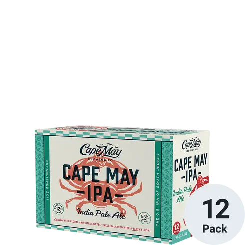 Cape May IPA 12pk-12oz cans TO