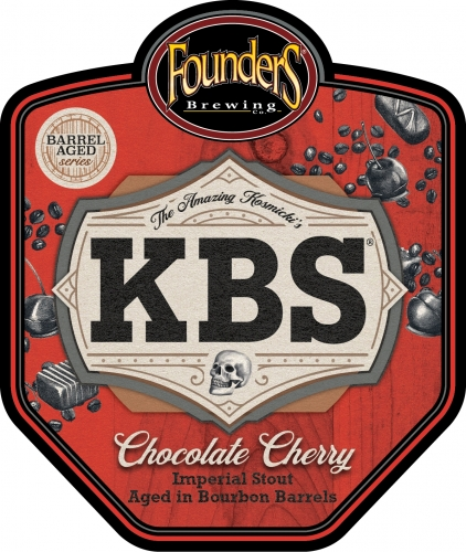 Founders KBS Chocolate Cherry 4pk 12-oz btl  TO