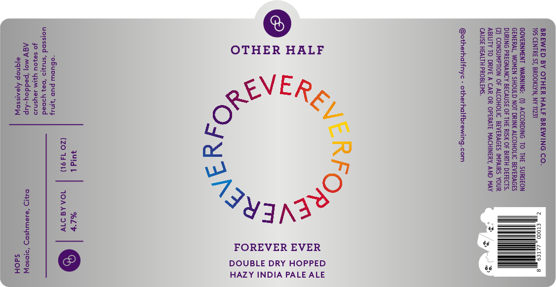 Other Half DDH Forever Ever 4pk 16-oz can TO