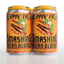 Hoppin Frog Smashing Pecan Blonde Ale 4pk 12oz btl TO