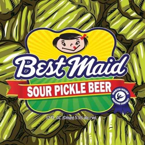 Martin House Best Maid Pickle Beer 6pk 12oz can