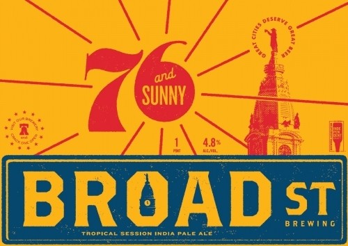 Broad Street 76 and Sunny 12pk 12-oz can TO