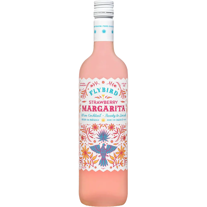 Flybird Strawberry Margarita Wine Cocktail 750ml TO