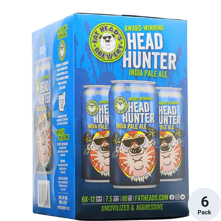 Fat Heads Head Hunter 6pk 12oz Can TO