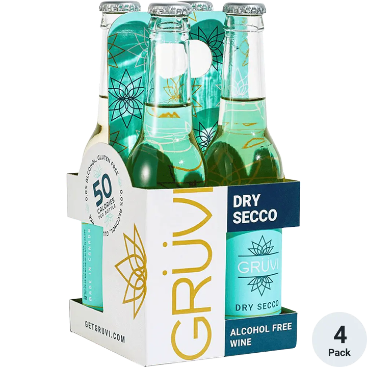 Gruvi Non-Alcoholic Dry Secco 4pk-10oz btls