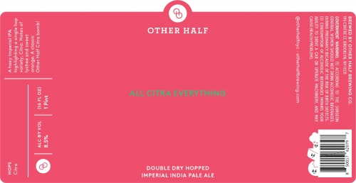Other Half DDH All Citra Everything 4Pk 16-oz can TO
