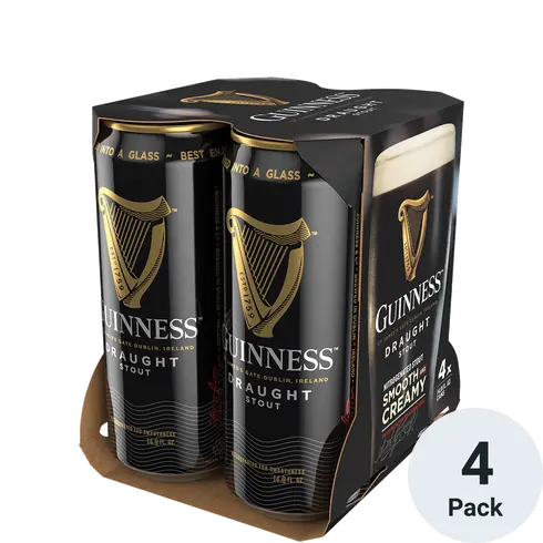 Guinness Draught 4pk-14.9 oz cans TO