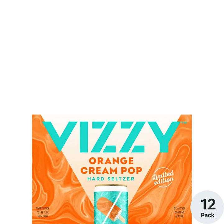 Vizzy Orange Cream Pop 12pk-12oz cans TO