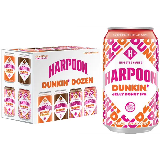 Harpoon Dunkin Coffee Variety 12pk 12oz