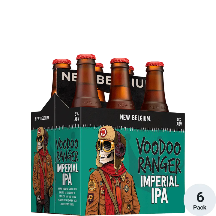 New Belgium Voodoo Ranger Imperial IPA 6pk-12oz btls TO