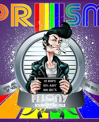 Prism Brewing Felony 4Pk 16-oz can TO