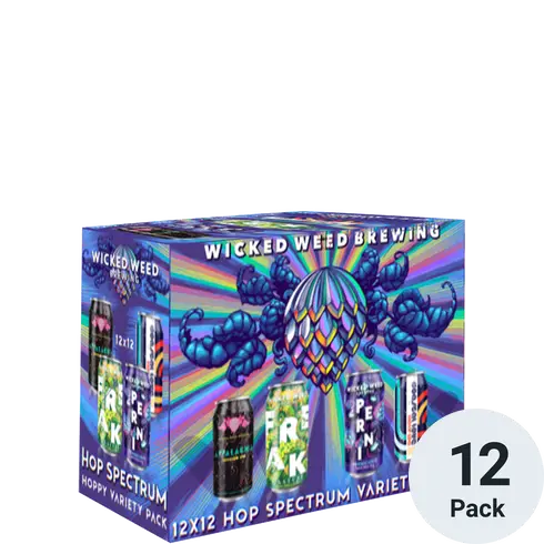 Wicked Weed Hop Spectrum IPA Variety 12pk-12oz cans