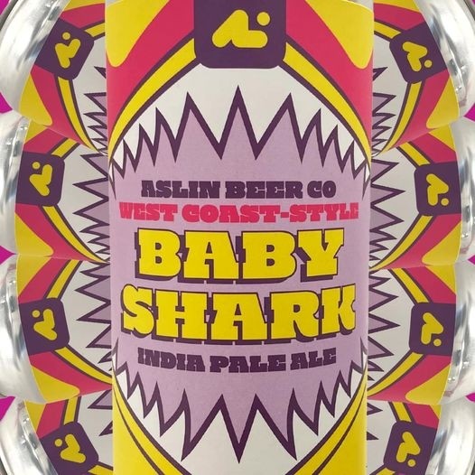 Aslin West Coast Baby Shark 4pk 16-oz can TO