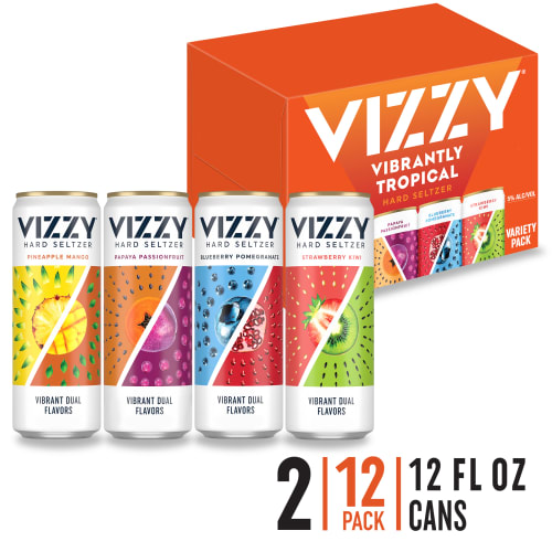 Vizzy Vibrantly Tropical 12pk 12oz can TO