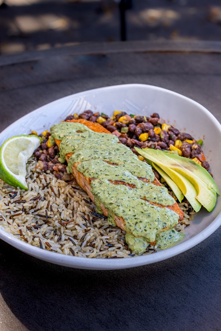 Salmon Rice Bowl