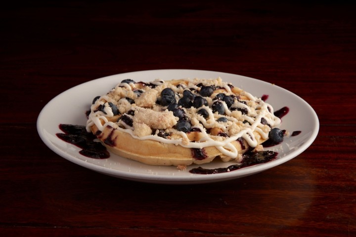 Blueberry Cheesecake Waffle