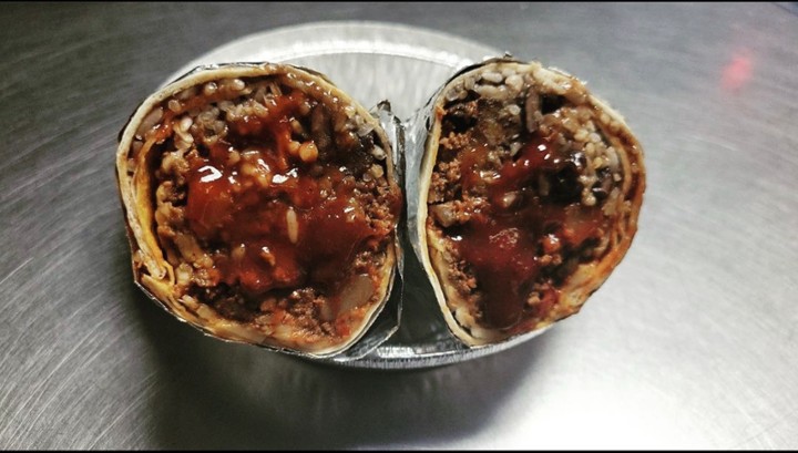 BBQ Beef Burrito