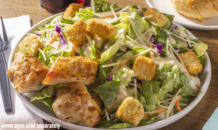 #5 Parmesan Chicken Ceasar Salad