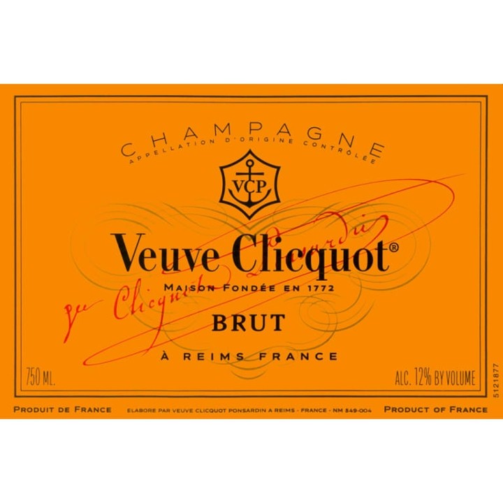 Champagne "Yellow Label", Veuve Clicquot, FR, NV