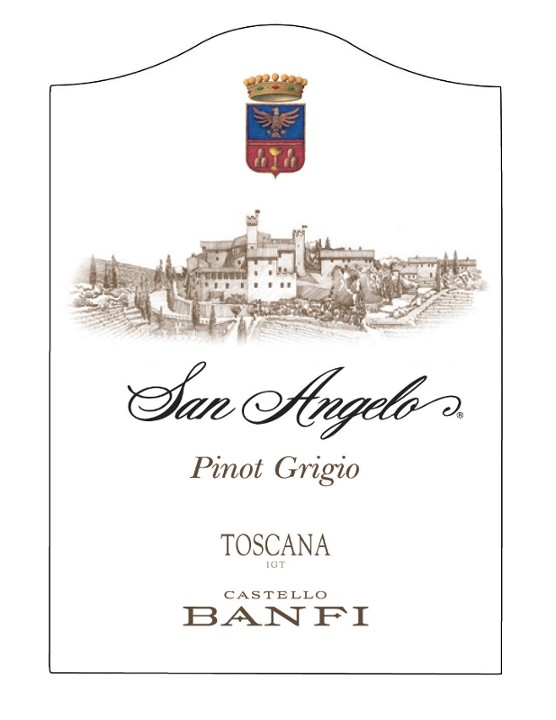 Pinot Grigio "San Angelo", Castello Banfi, Tuscany, IT, 2021
