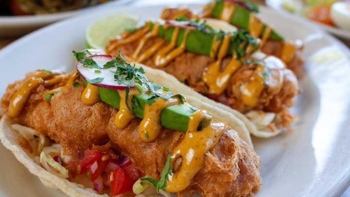 3 Baja Fish Tacos