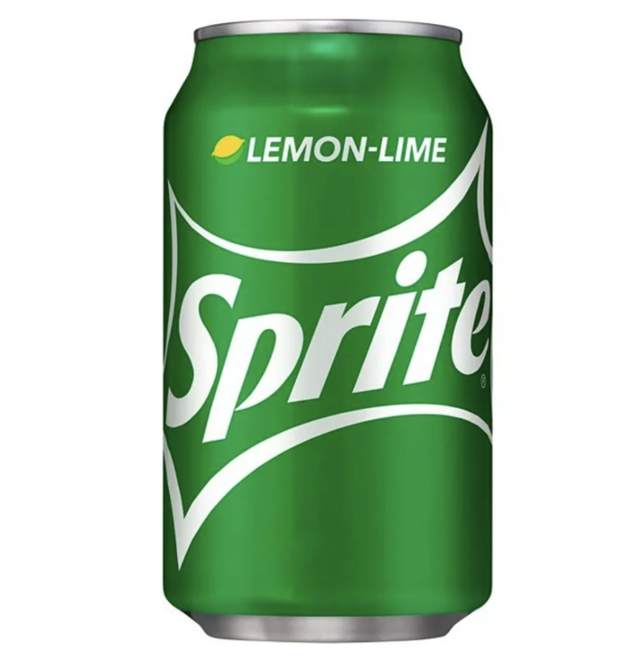 Soda, Sprite 12 oz can