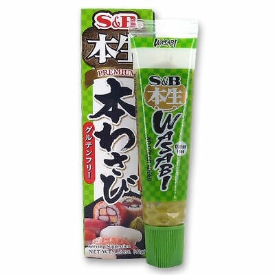 S &B Premium Wasabi Paste in Tube 43g