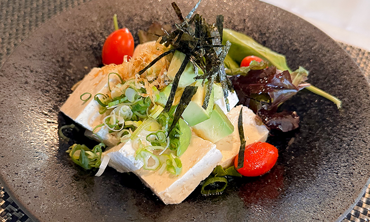 Japanese Cold Tofu Salad