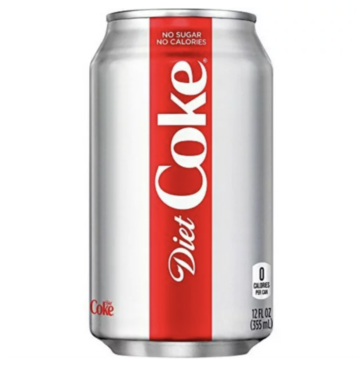 Diet coke 12 oz can