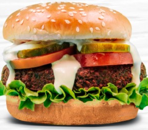 Tahini Falafel Burger (Vegan)